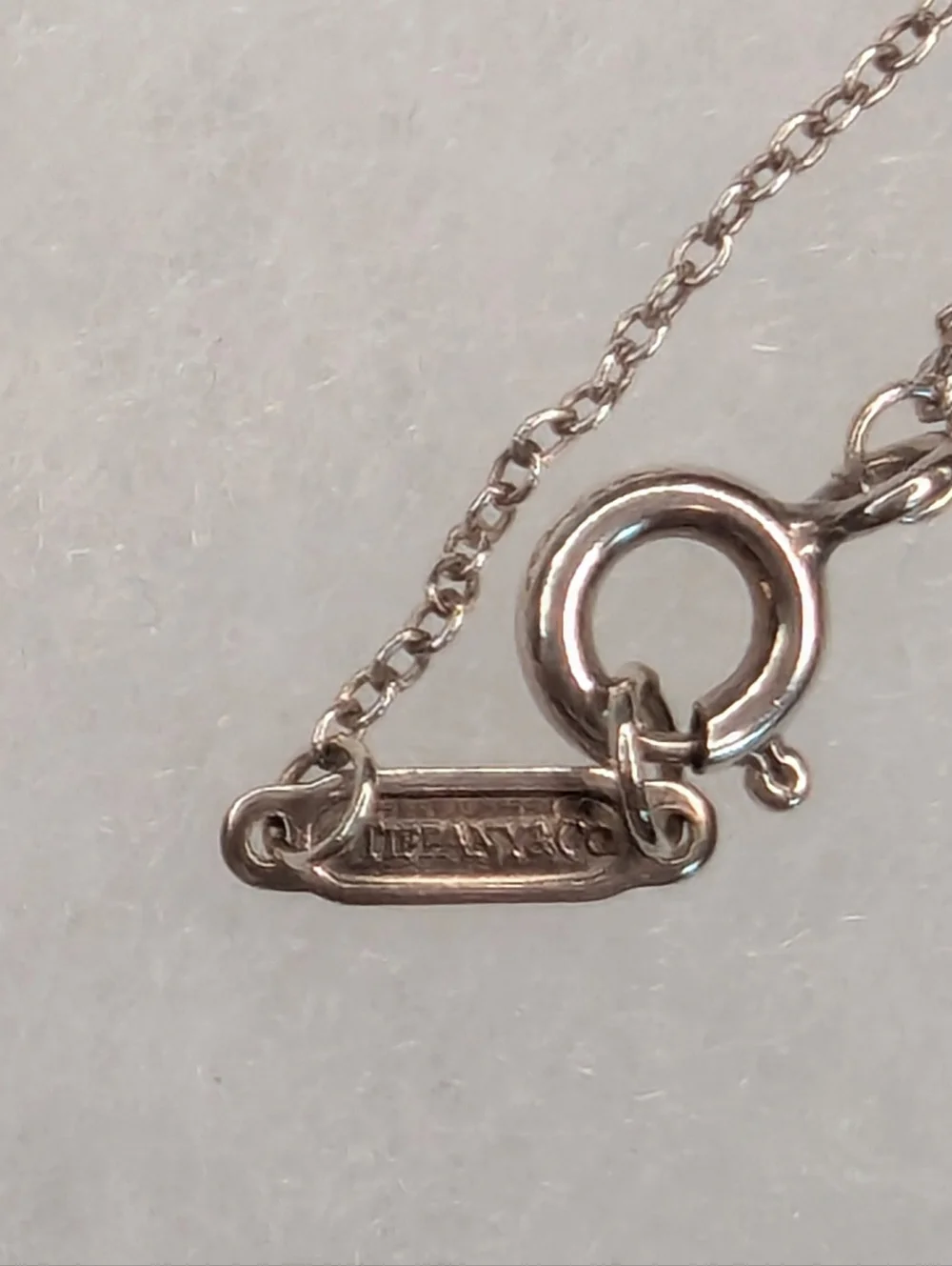 Authentic Tiffany & Co. 18" Sterling Silver Chain w/ Original Box - Picture 6 of 7